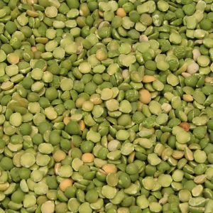 fresh and organic peas